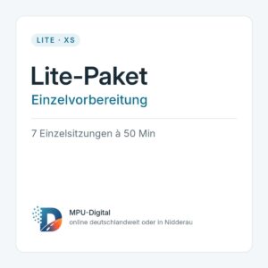Paketübersicht MPU-Digital