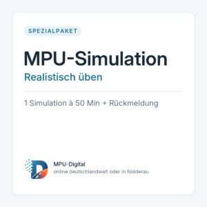 Paket&uuml;bersicht MPU-Digital