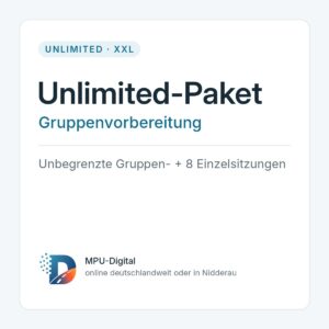 Paket&uuml;bersicht MPU-Digital
